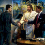 Jesus and business men